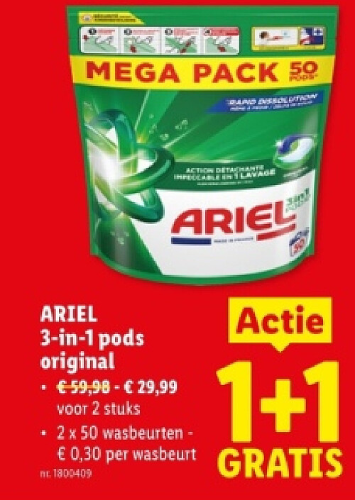 ARIEL ARIEL 3-in-1 pods original