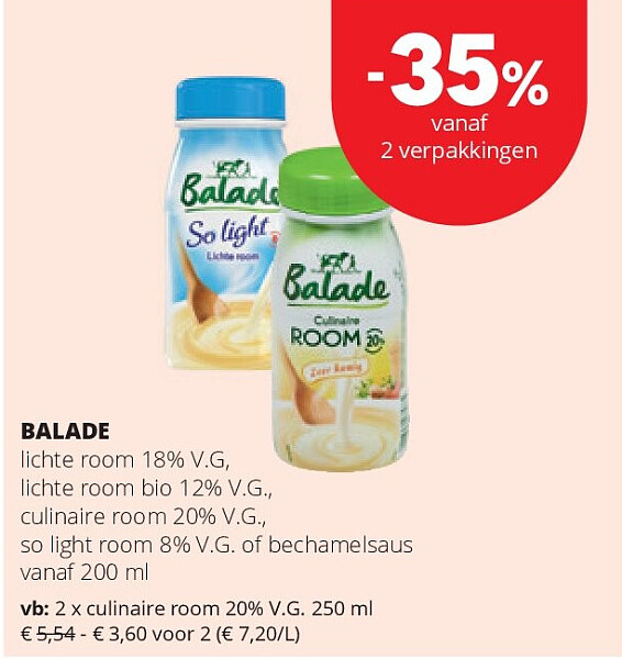 BALADE culinaire room 20% V.G. 250 ml