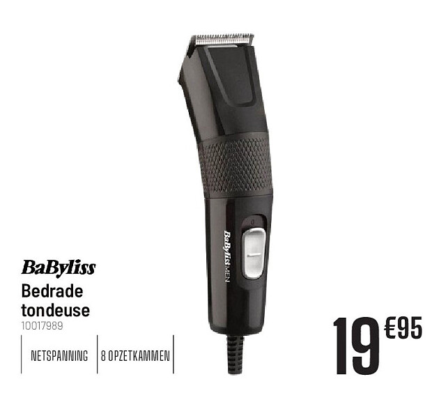 Bedrade tondeuse