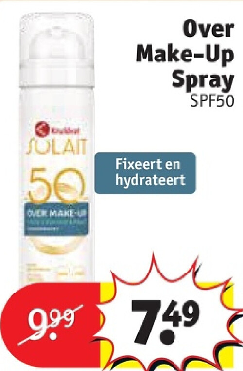 Over Make-Up Spray