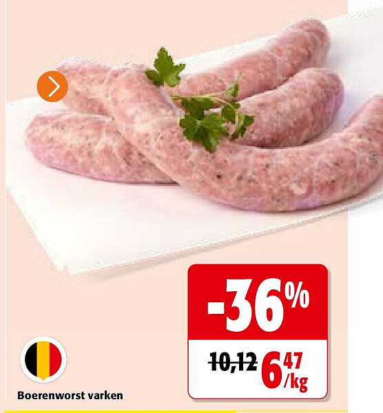 Boerenworst varken