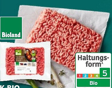 K-BIO Bioland Hackfleisch gemischt