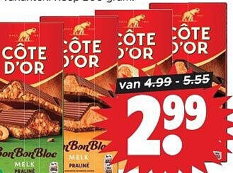 Côte d'Or Bon Bon Bloc