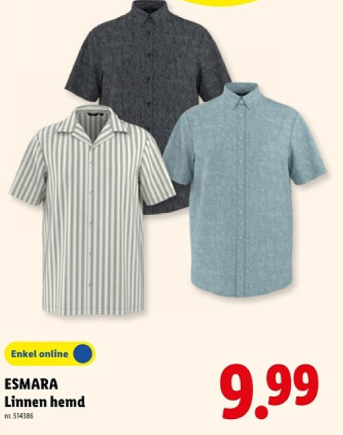 Linnen hemd
