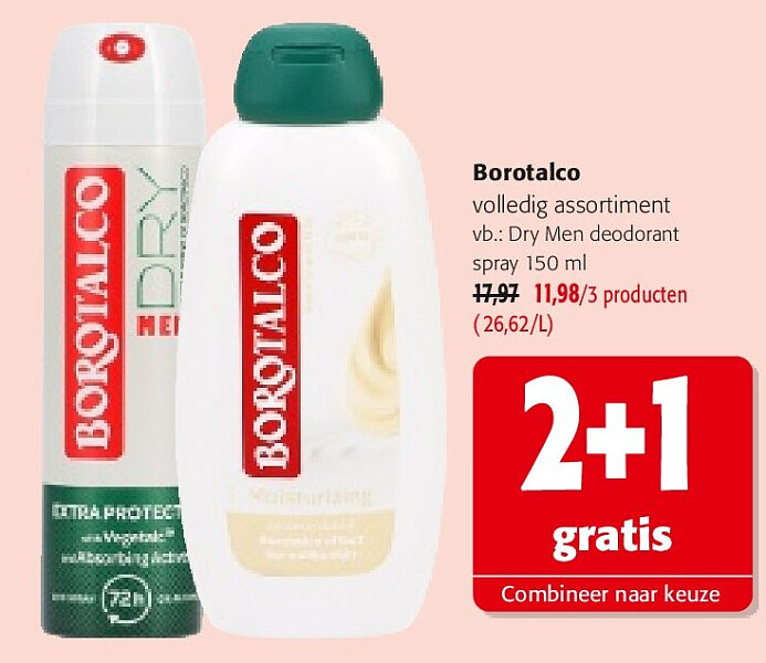 Borotalco Dry Men deodorant spray 150 ml