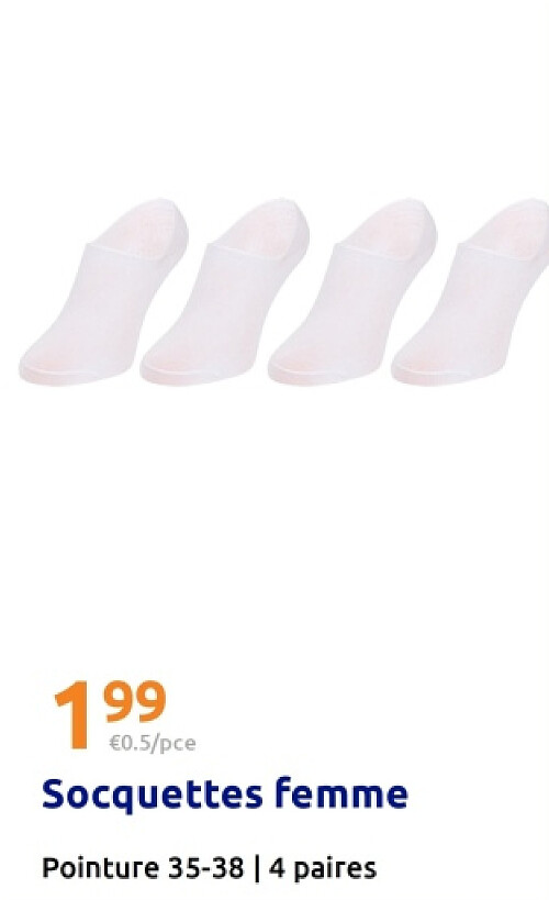 Socquettes femme