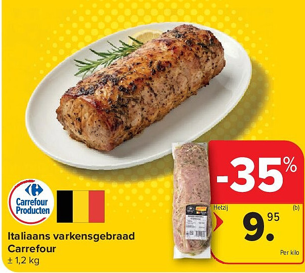 Italiaans varkensgebraad Carrefour