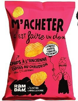Chips saveur à l’ancienne Ramdam Social 125 g