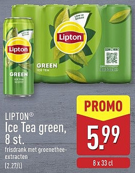 Ice Tea green, 8st.