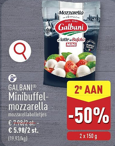 Minibuffel­ mozzarella
