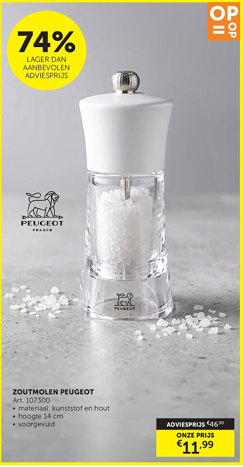 ZOUTMOLEN PEUGEOT