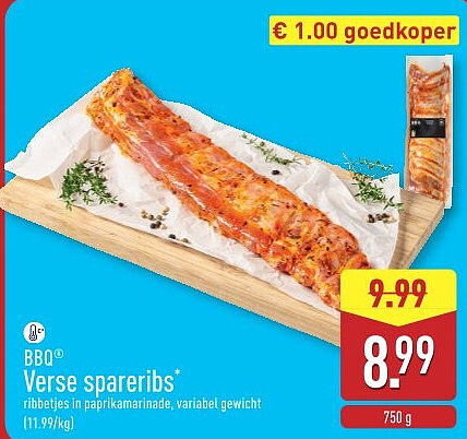 Verse spareribs