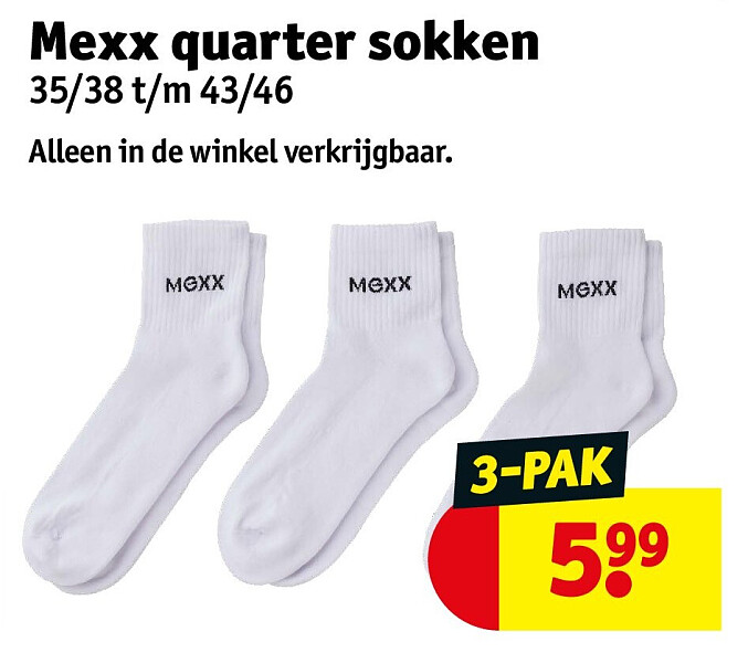 Mexx quarter sokken