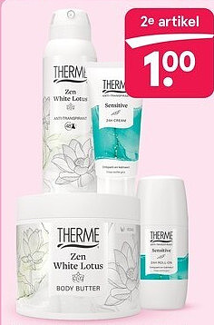 Therme bad, douche, hand, body, deodorant en zeep