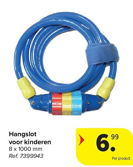 Hangslot voor kinderen