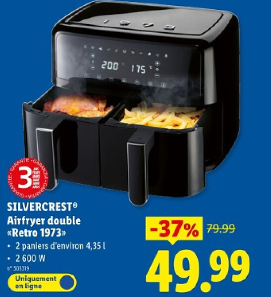Airfryer double <Retro 1973»