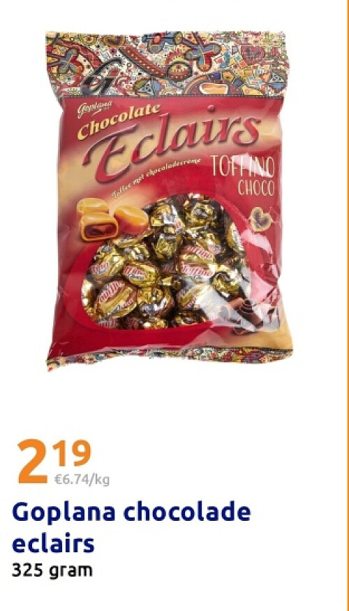 Goplana chocolade eclairs