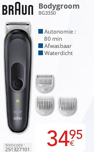 Bodygroom BG3350