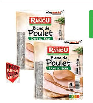 Monique Ranou Kippenwit in de oven - 160g