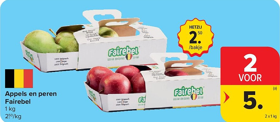 Appels en peren Fairebel