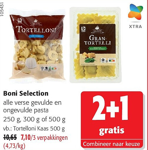 Boni Selection Tortelloni Kaas 500 g