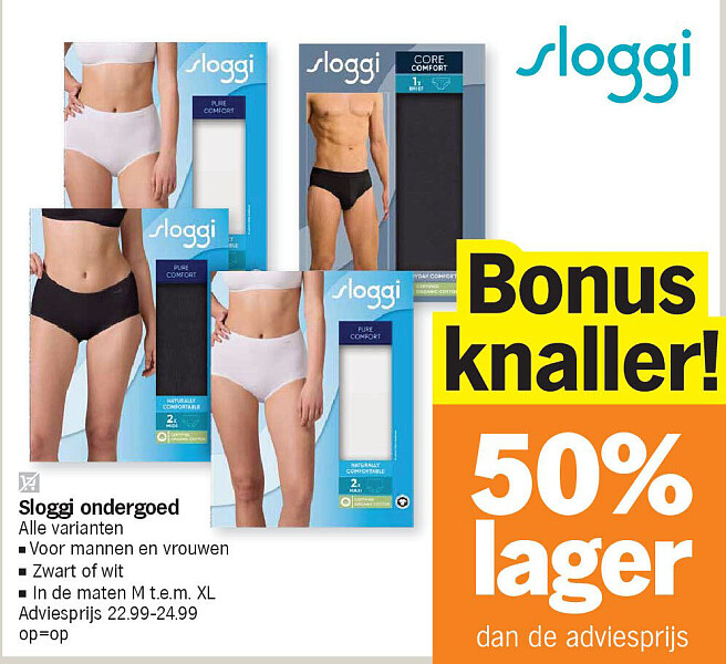 Sloggi ondergoed