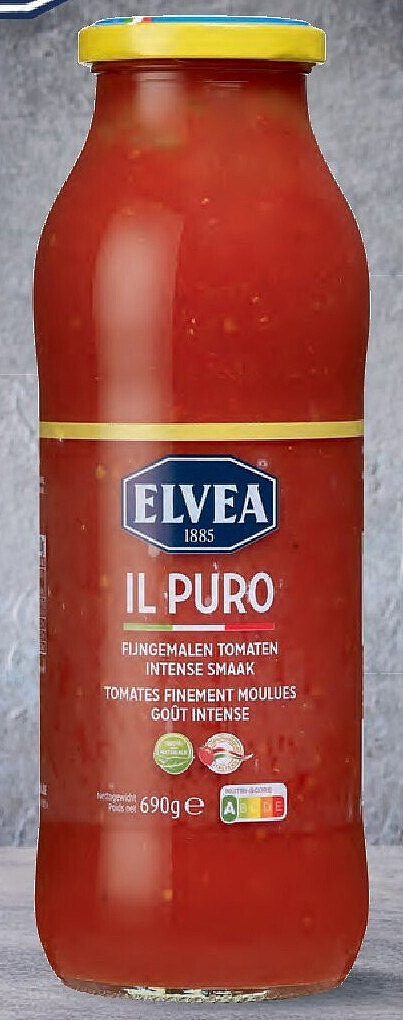 Elvea Il Puro fijngemalen tomaten 690 g