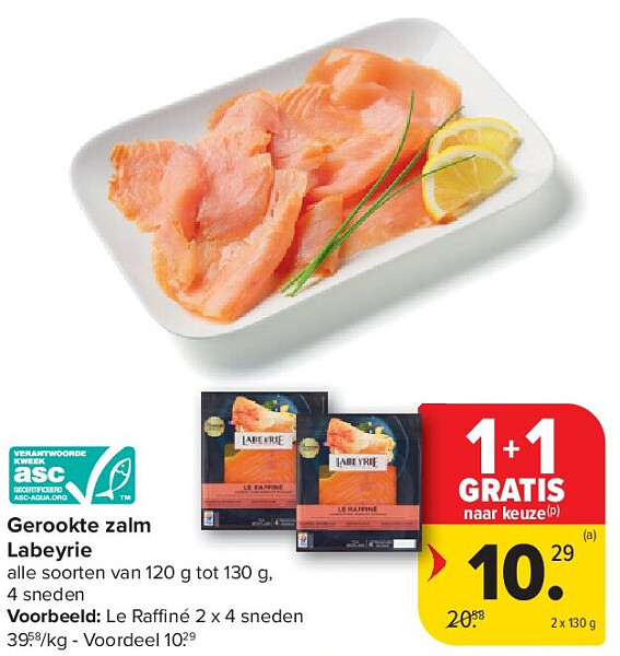 Gerookte zalm Labeyrie