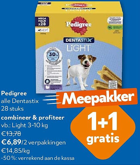 Pedigree alle Dentastix 28 stuks