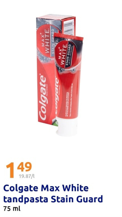 Colgate Max White tandpasta Stain Guard