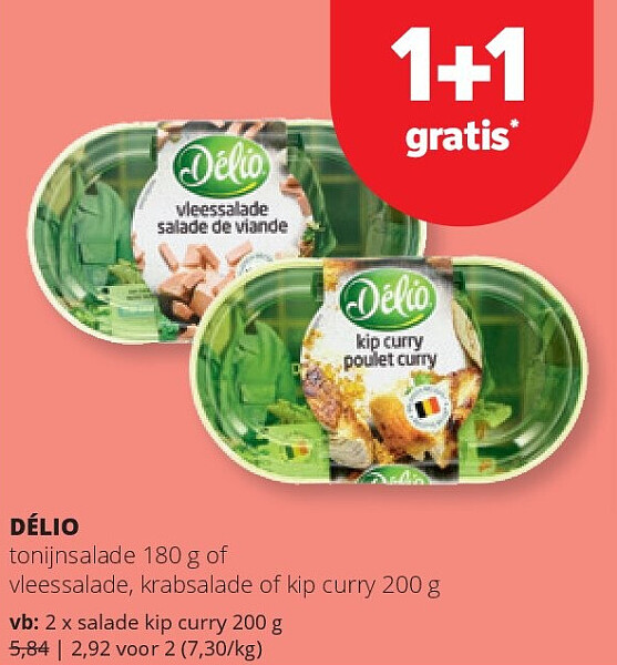 DÉLIO tonijnsalade 180 g