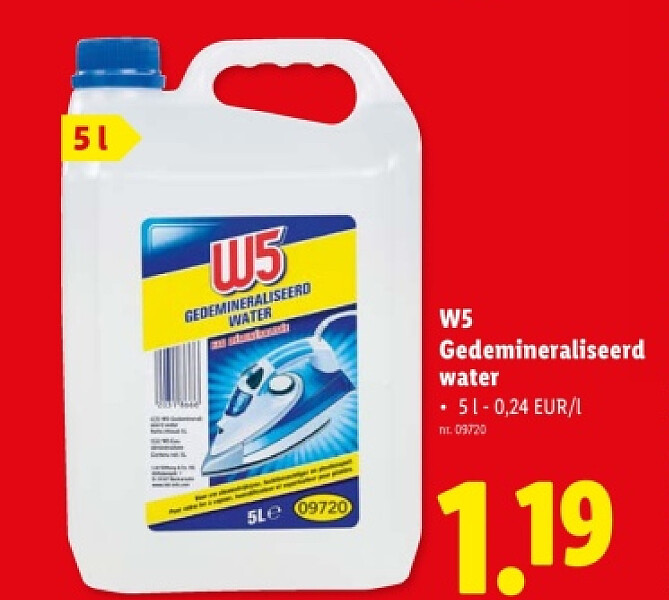 Gedemineraliseerd water