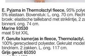 Geruite kamerjas in fleece