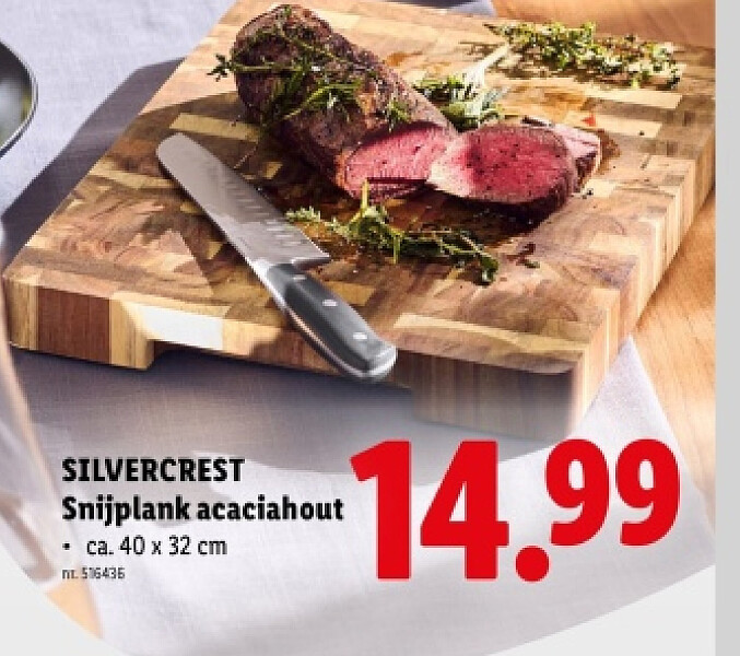 Snijplank acaciahout