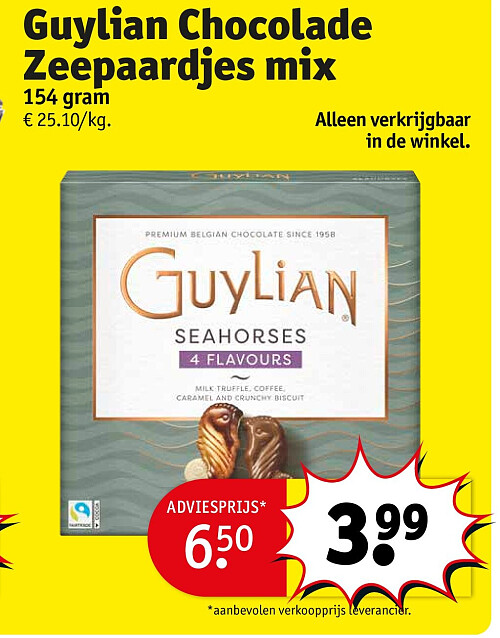 Guylian Chocolade Zeepaardjes mix