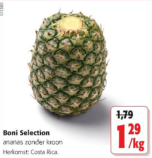 Boni Selection ananas zonder kroon