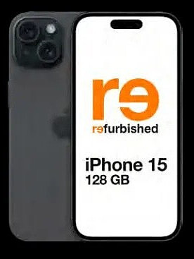 Refurbished iPhone 15 128 GB