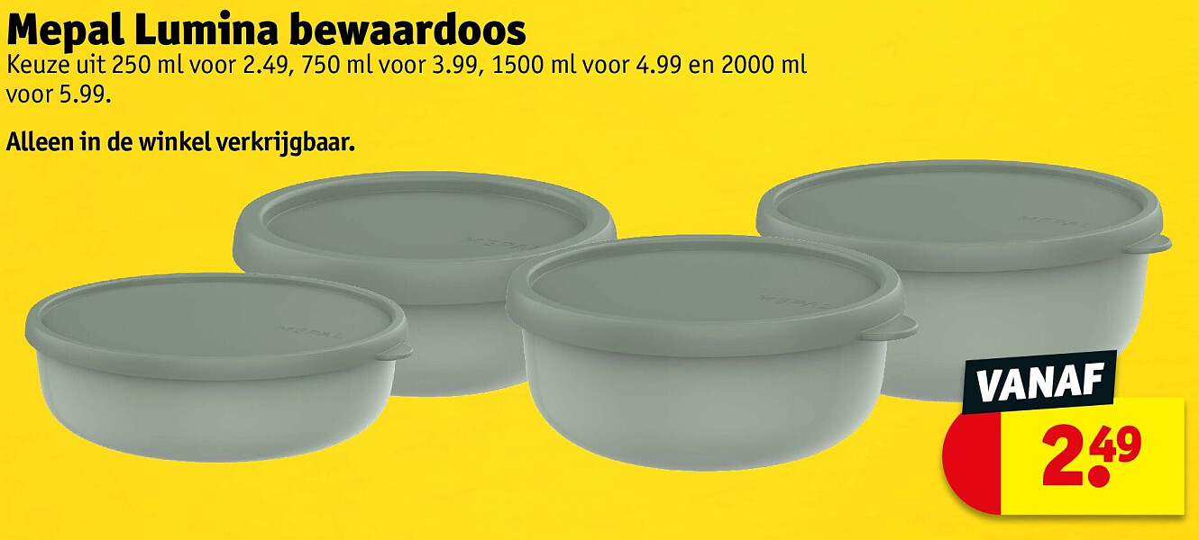 Mepal Lumina bewaardoos