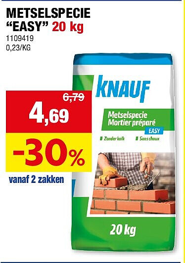 METSELSPECIE “EASY” 20 kg