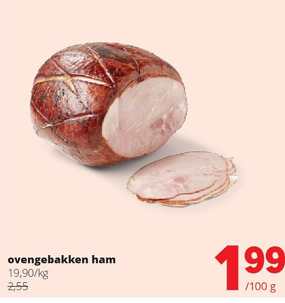 ovengebakken ham