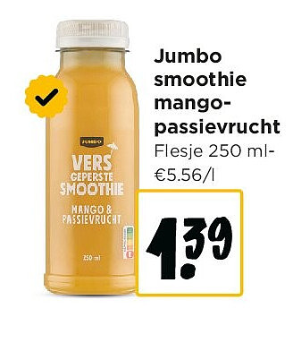 Jumbo smoothie mangopassievrucht