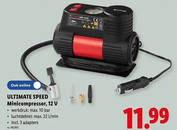Minicompressor, 12 V
