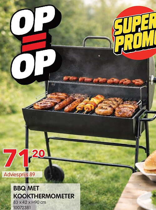 BBQ MET KOOKTHERMOMETER