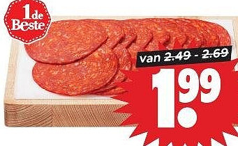 Chorizo of wijncervelaat gerookt