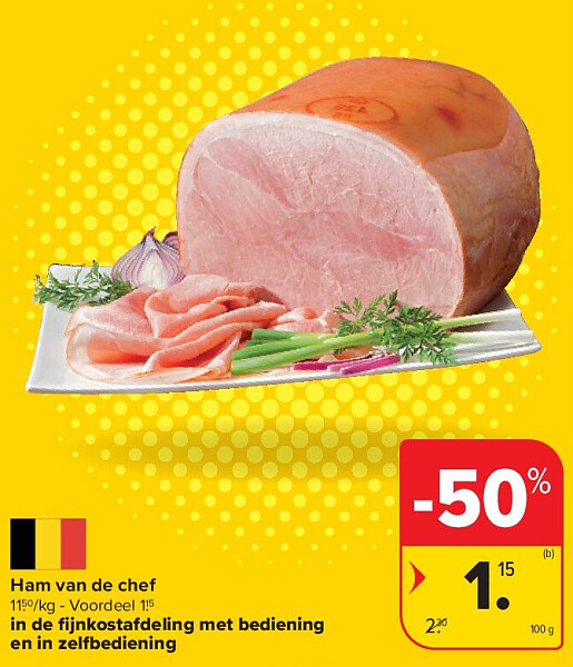 Ham van de chef