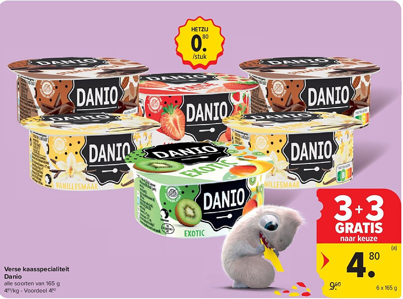 Verse kaasspecialiteit Danio