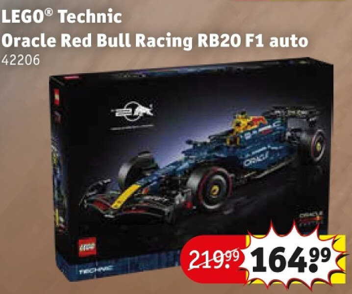LEGO® Technic Oracle Red Bull Racing RB20 F1 auto