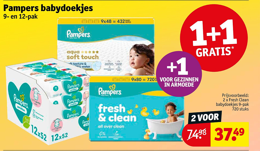 Pampers babydoekjes