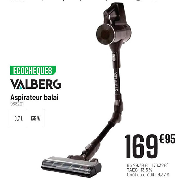 Aspirateur balai