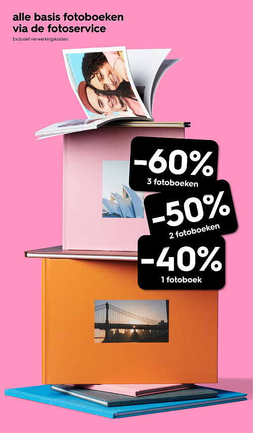 alle basis fotoboeken via de fotoservice